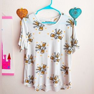 ⭐️Gently worn CAKEWORTHY X NICKELODEON Rugrats Cynthia tee⭐️